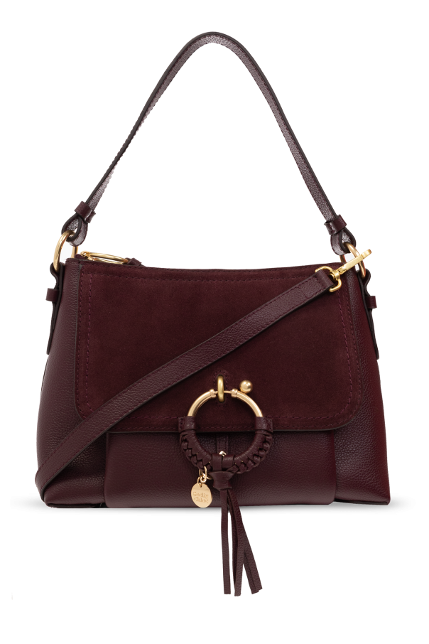 Joan medium leather shoulder bag online